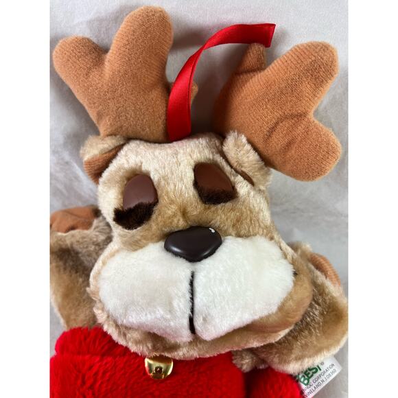 Stuffed Plush Bear Christmas Stocking 23" Holiday Decor Plushie Mantel Stocking - Picture 2 of 10